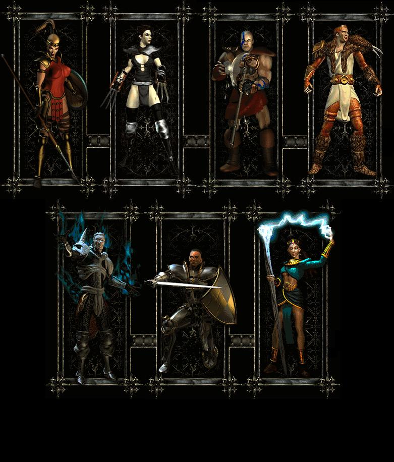 Diablo II Character Map